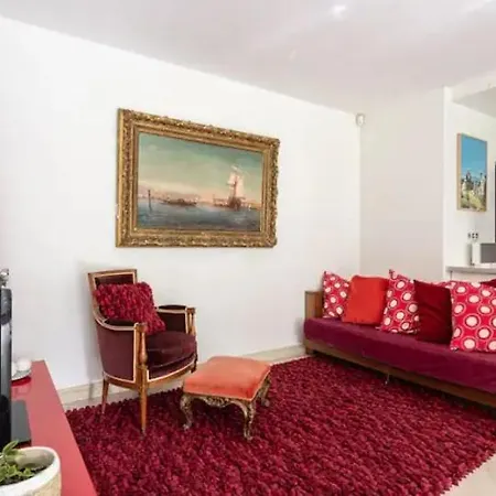 En Rouge Et Blanc : Appart D'exception De 250m² 公寓 巴黎